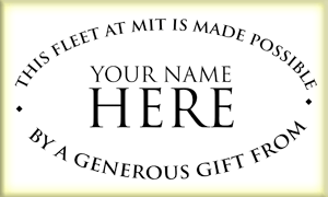 This fleet made possible by: Your Name Here!